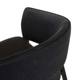 Eliza Dining Chair Onyx Velvet