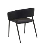 Eliza Dining Chair Onyx Velvet