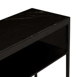 Elle Slim Console 1800mm Black/Black