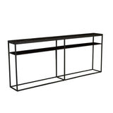 Elle Slim Console 1800mm Black/Black