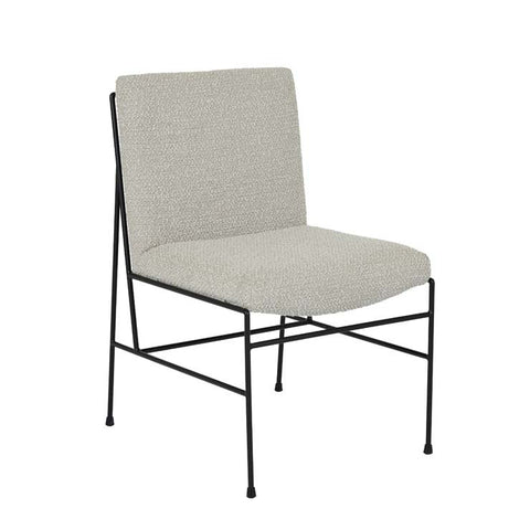 Penn Dining Chair Taupe Boucle