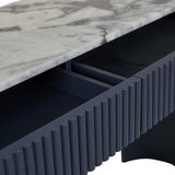 Benjamin Ripple Grand Marble Console Twilight