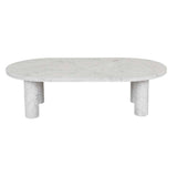 Amara Round Leg Coffee Table White