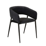 Eliza Dining Chair Onyx Velvet