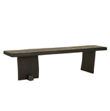 Vista Bench Seat Black Acacia