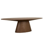 Classique Oval Dining Table Smoked Ash