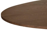 Classique Oval Dining Table Smoked Ash