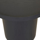 Classique Pedestal Side Table Navy