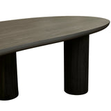 Seb Curve Dining Table 3000mm Black