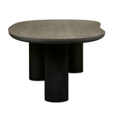 Seb Curve Dining Table 3000mm Black