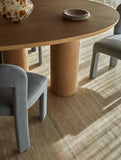 Seb Curve Dining Table 3000mm Natural