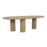 Seb Curve Dining Table 3000mm Natural