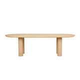 Seb Oval Dining Table 2600mm Natural