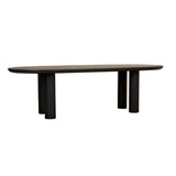 Seb Oval Dining Table 2600mm Black