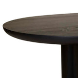 Seb Oval Dining Table 2600mm Black