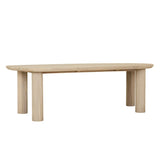 Seb Outdoor Dining Table 2500mm Aged Teak