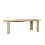 Seb Outdoor Dining Table 2500mm Aged Teak