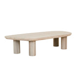 Seb Outdoor Coffee Table Aged Teak