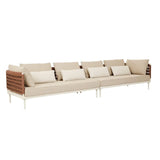 Cabana Weave Right Sofa Ivory