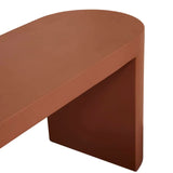 Petra Bench Burnt Sienna