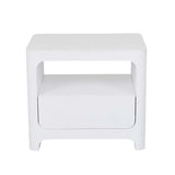 Heidi Bedside White Grain