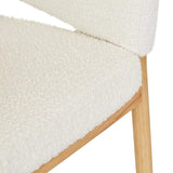 Jenson Barstool Snow Boucle