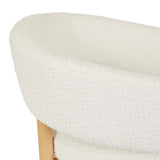 Jenson Barstool Snow Boucle