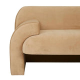 Juno Aubury Sofa Camel Velvet