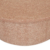 Livorno Pillar Coffee Table Terracotta Speckle