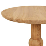 Normandy Pillar Side Table Honey