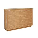 Oberon Crescent Storage Unit Natural Ash