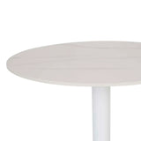 Portsea Cruise Round Bar Table White