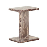 Rufus Bias Marble Side Table Cherry