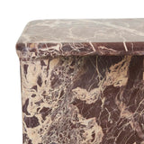 Rufus Bias Marble Side Table Cherry