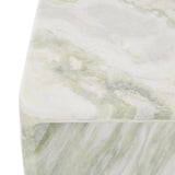 Rufus Bias Marble Side Table Green Oynx