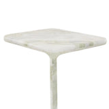 Rufus Bias Marble Side Table Green Oynx