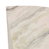 Rufus Slice Marble Side Table Green Onyx