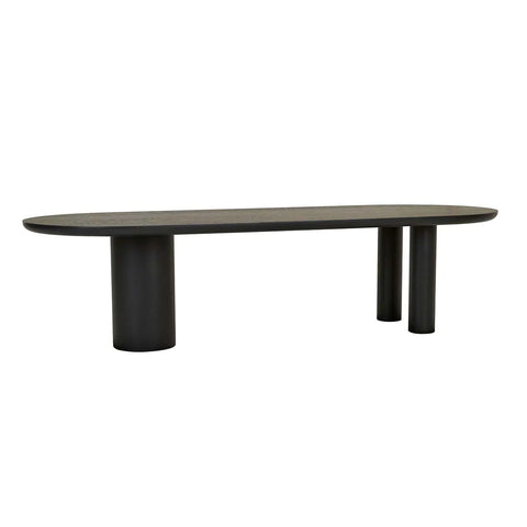 Seb Dining Table 3000mm Black