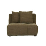 Sidney Slouch Centre Sofa Chair Copeland Olive