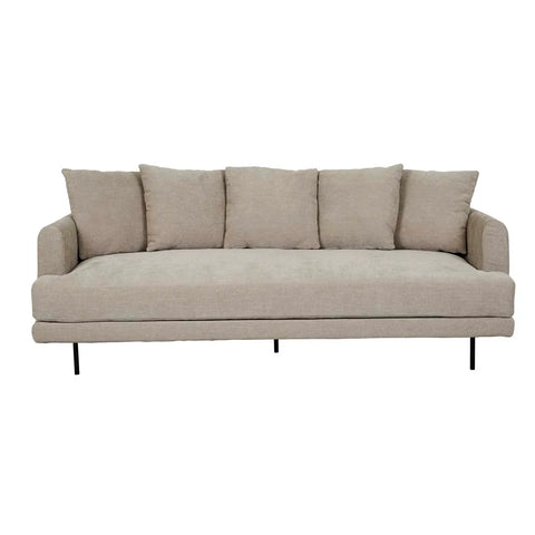 Vittoria Giselle Three Seater Sofa Copeland Birch