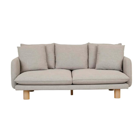 Vittoria Elliot Three Seater Sofa Eames Steel