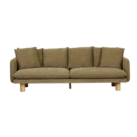 Vittoria Elliot Four Seater Sofa Copeland Olive