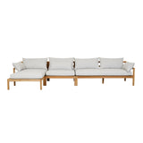 Wilomena Left Arm Sofa Gully Grey