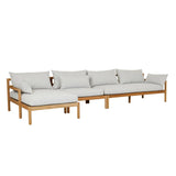 Wilomena Left Arm Sofa Gully Grey