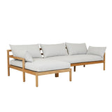 Wilomena Left Arm Sofa Gully Grey