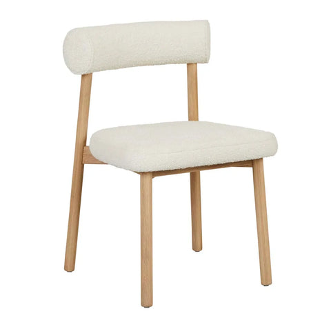 Olsen Dining Chair Cypress Frost Boucle