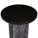 Pablo Side Table Black/Storm Marble