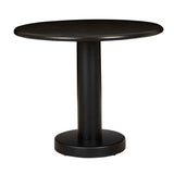 Freddie Dining Table d900mm Black