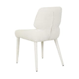 Nixon Dining Chair Snow Boucle