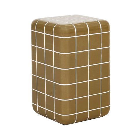 Seville Tile Side Table Olive